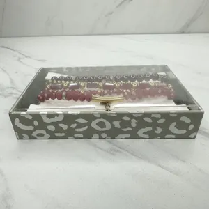 Chico's Gold Tone Stretch Bracelet Set of 5 Red Burgundy ✨ thumbnail 13