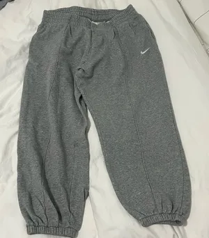 Nike Women’s Grey Embroidered Joggers size large thumbnail 1