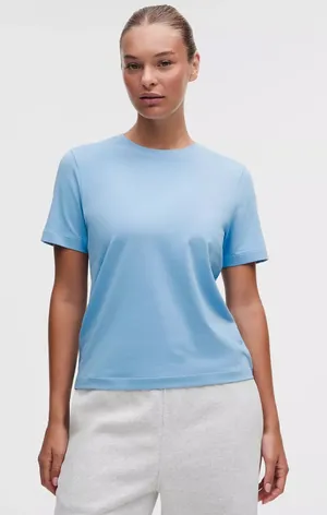 Lululemon Crewneck Tee - Light Blue thumbnail 1