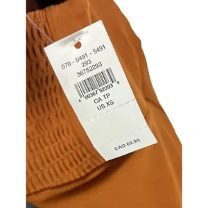 Offline By Aerie Women's XS High Waist Smocked Side Leggings Burnt Orange‎ New thumbnail 7
