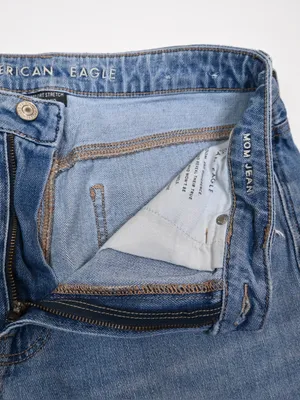 American Eagle Women's 8 Busted Knee Mom Jean thumbnail 8
