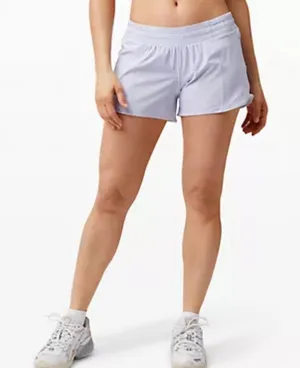 Lululemon Hotty Hot Low-Rise Lined Short 4" Serene Blue thumbnail 1
