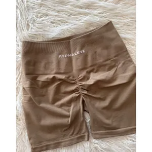 Alphalete Amplify Ultra High Rise Biker Short 4.5” Chai Size Medium thumbnail 5