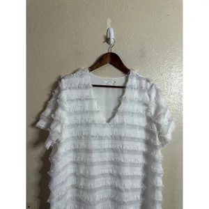 Tularosa Lambros Dress size L Fringe V-Neck Mini Bridal Cocktail Parties thumbnail 5