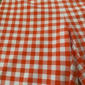 NWT TeezHer Orange Gingham Capri Slim Pants thumbnail 7