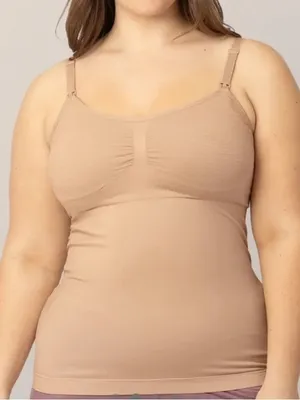 Kindred Bravely Simply Sublime® Maternity & Nursing Tank Beige Tan Nude thumbnail 1