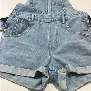 Light Blue Denim Overalls Size XS thumbnail 15