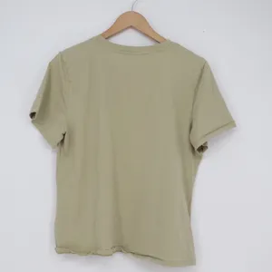 A New Day Womens Sage Green Short Sleeve Crewneck Cotton Stretch T-Shirt Large thumbnail 4