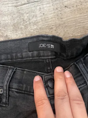 Joe's Jeans black denim jeans size 33 thumbnail 7