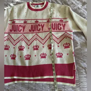 Juicy Couture Fair Isle Logo Sweater thumbnail 4