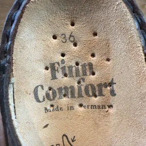 Finn Comfort Amalfi Leather Mule Clog Brown Size 36‎ US 6 thumbnail 6