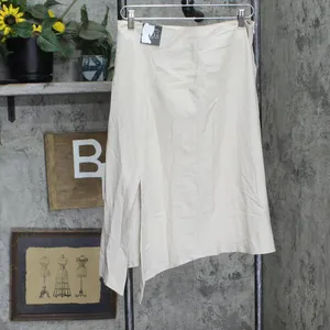 NWT Simply Styled Simple Styled Womens Split Woven Skirt S22224-MB-2 12 Brown thumbnail 2