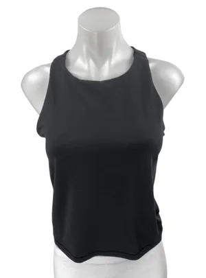Athleta Women's Black Sleeveless Cutout Back Activewear Fitness Tank Top Size M thumbnail 1
