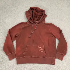 GAP‎ Hoodie Women L Red Tie Dye Pullover Sweatshirt thumbnail 1