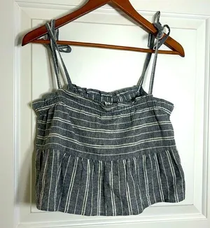 Roxy Ruffled Top size L NWOT thumbnail 1