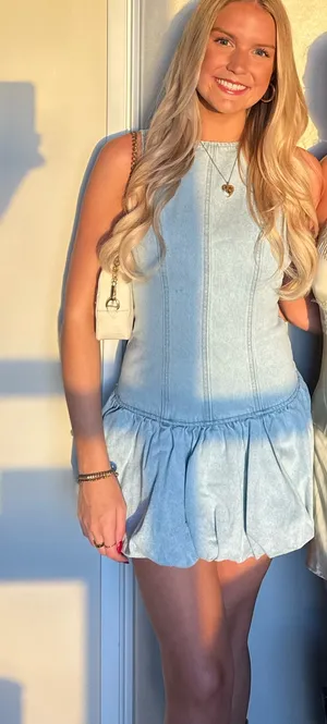Peppermayo Dress Mini Denim thumbnail 4
