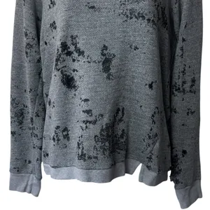 Stateside Grey Distressed Crewneck Grunge Gothic Fairygoth Punk‎ Rock XS thumbnail 4