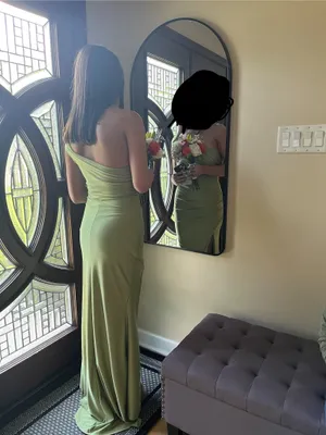 Windsor Prom Dress Green thumbnail 2