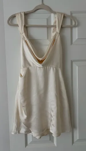 Mini dress White Size XS thumbnail 1