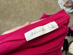 Active USA Pink Crop Top thumbnail 2