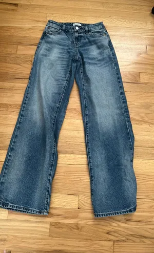 Dark wash pacsun jeans low rise baggy thumbnail 1