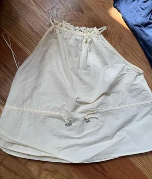 White ZARA Organza Top thumbnail 1