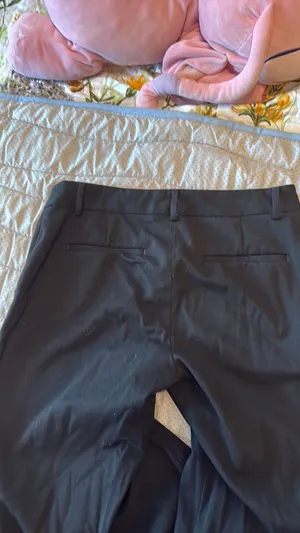 Express Dress Pants Black Columnist Barely Boot Mid-Rise thumbnail 4