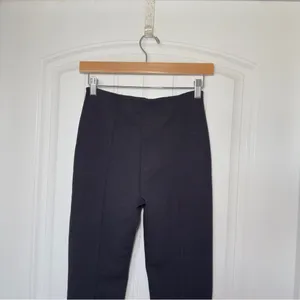 Zara Small Black Contouring Stretch Flare Trouser Dress‎ Pants Minimalist Y2K thumbnail 4