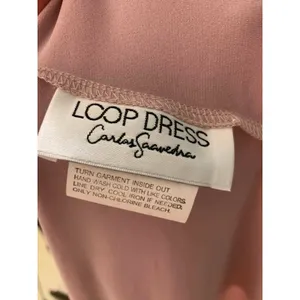 Carlos Saavedra Loop‎ Convertible Maxi Dress Rose Pink thumbnail 4