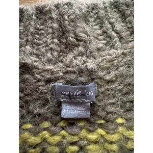 Aerie Women Size Large‎ Knit Sweater Wool Blend Preppy Loungewear Modern Winter thumbnail 3