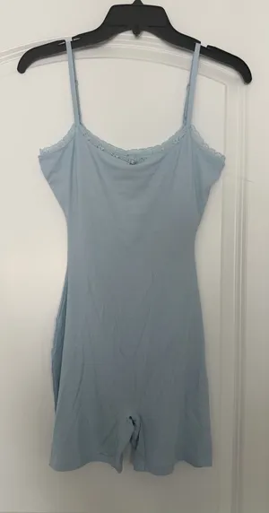 Skims Soft Lounge Lace Onesie thumbnail 1