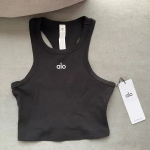 Alo Yoga Aspire Tank Black/White XS thumbnail 2