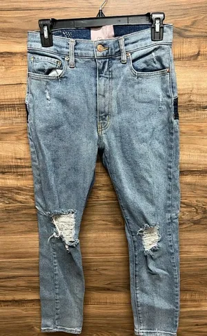 Revice Star Butt Jeans‎ Womens 29/US 8 Blue Denim Distressed High Rise Stretch thumbnail 1