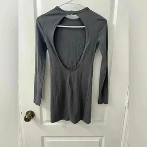 H&M Divided Long sleeve Gray Dress ( Size XS) thumbnail 2