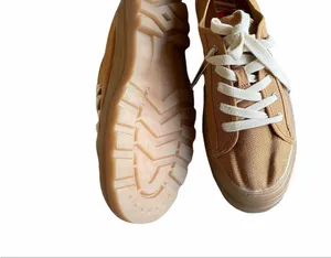 NWT Zara Chunky Platform Lace Up Sneakers Tan / Brown EU 39 US 6 Lug Sole thumbnail 7
