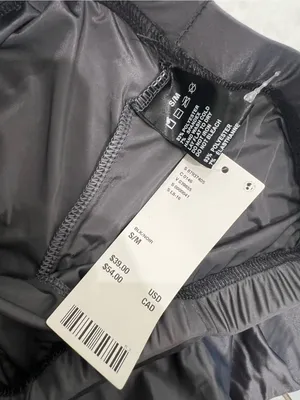 NWT Urban Outfitters Gray Metallic Liquid Leggings Size S/M thumbnail 4