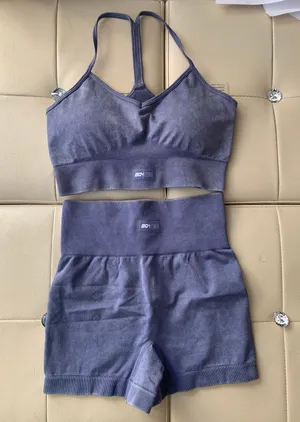 Oh Polly Bo And Tee Set Acid Wash Shorts thumbnail 3