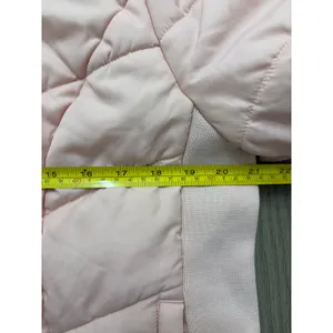 New York & Company Pink Quilted Zip Jacket Women’s Large Lightweight Puffer Coat thumbnail 4