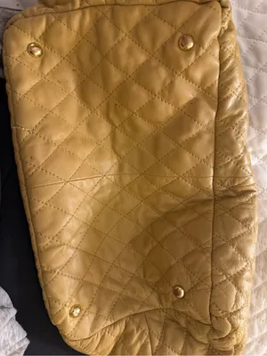 Clever Carriage Company Quilted leather tote bag thumbnail 7