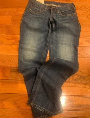 Classic Hollister Slim Straight button-fly medium wash Jeans | W28 x L30 thumbnail 5