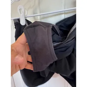 Lululemon black running shorts size 8 thumbnail 5