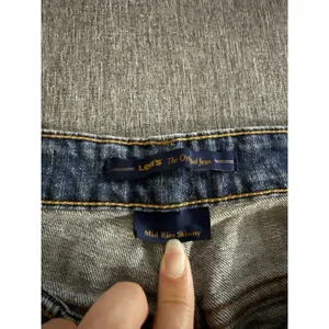 Levi's Mid Rise Blue Skinny Jeans Women's Sz 14M thumbnail 6