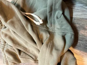 Aerie Boyfriend Joggers in Olive Fun Green thumbnail 8