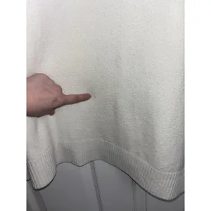 Aerie White unREAL Cape Cardigan Pockets Short Sleeves Oversized Cozy Medium thumbnail 7