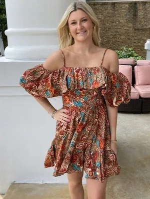 NWOT Ulla Johnson Off-the-Shoulder cotton dress thumbnail 2