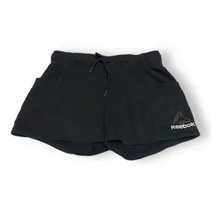 Reebok Womens Shorts Sz S Black Sweatshorts Sweat‎ Athletic Gym thumbnail 2