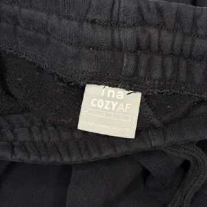 TNA Aritzia Black CozyAF Fleece Joggers thumbnail 4