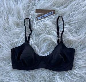 Skims Fits Everybody Unlined Demi Bra Onyx Size 32D thumbnail 1