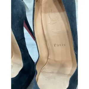 Christian Louboutin Ultra High Ultra Soft Suede Stiletto Heels thumbnail 4