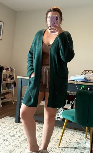 Old Navy Cardigan- Green/Blue thumbnail 1